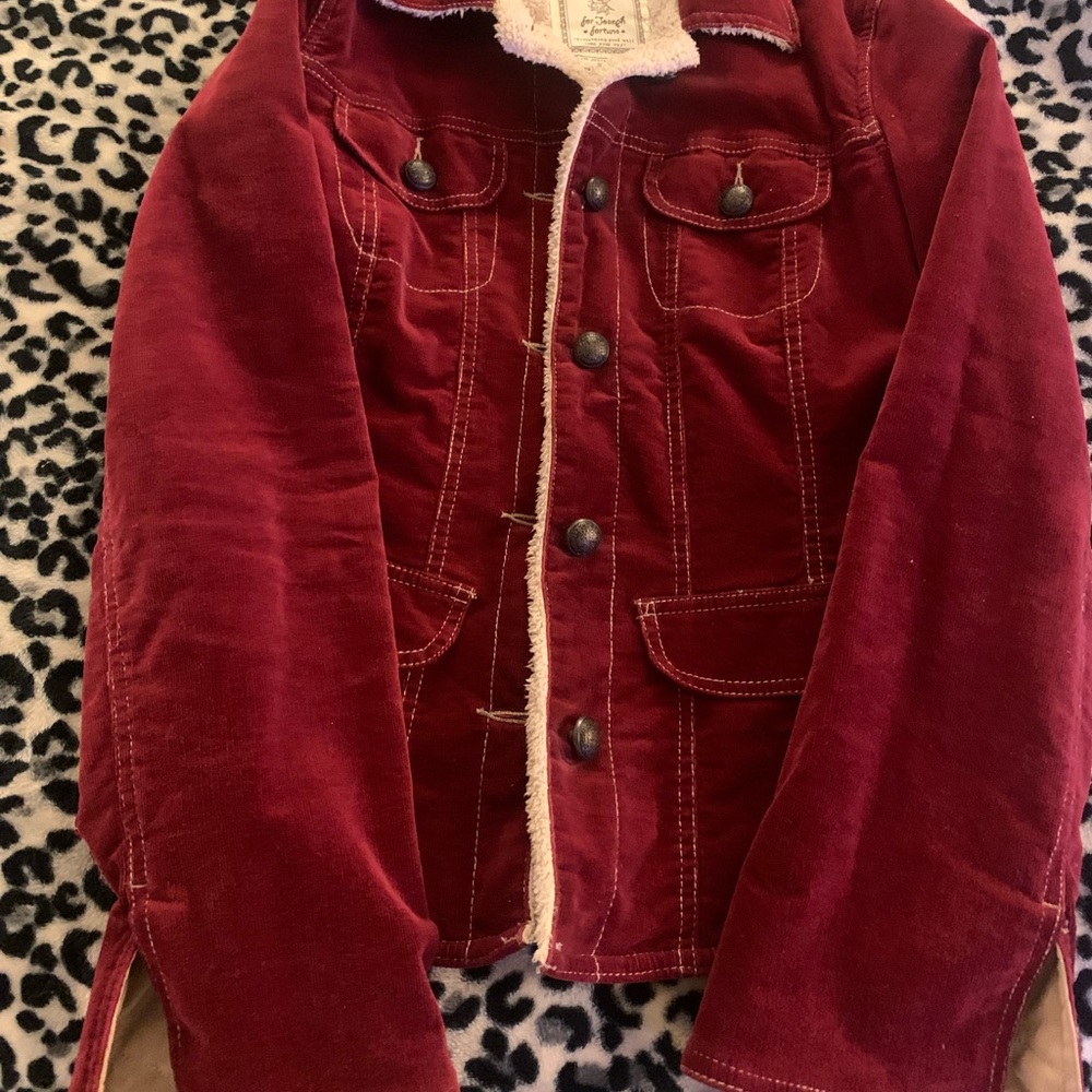 Woman’s corduroy jacket